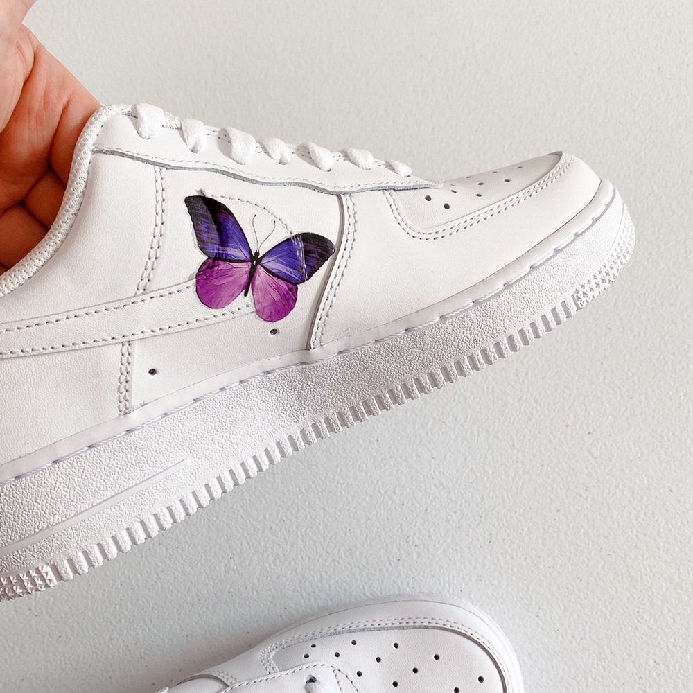 Nike Air force 1o low butterfly custom - Picture 3 of 4